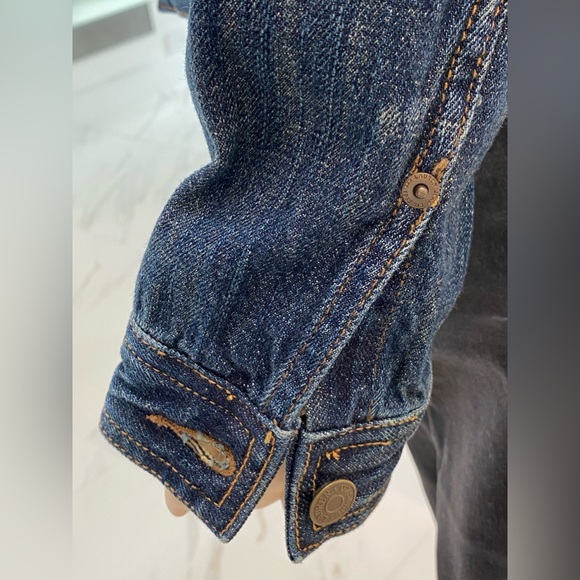 NWOT Ralph Lauren Denim Jeans Jacket with Detachable Faux Fur - Picture 7 of 14